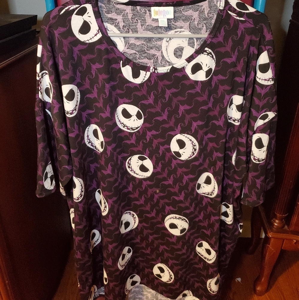 Lularoe Jack Skellington Irma